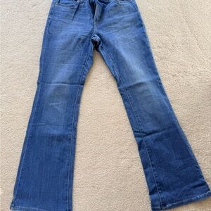 Levi's Dark Blue Flare Jeans